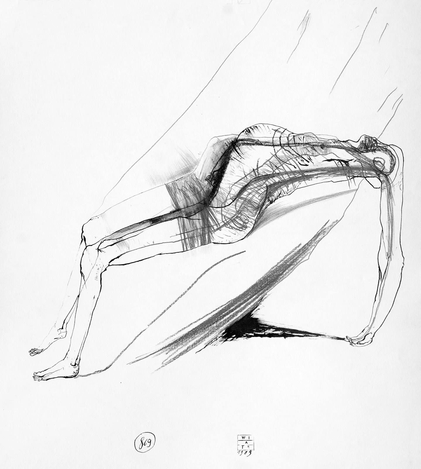 Zdzisław Wiatr, 869, rysunek, 1989