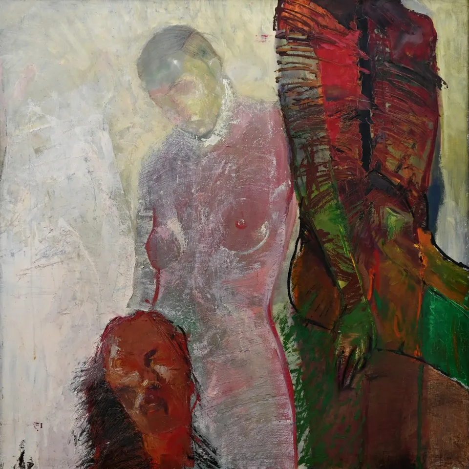 Zdzisław Wiatr, Bez tytułu, olej, 1983