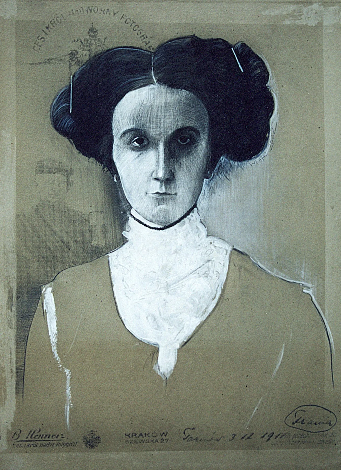 Zdzisław Wiatr, Frania, technika mieszana, 2002