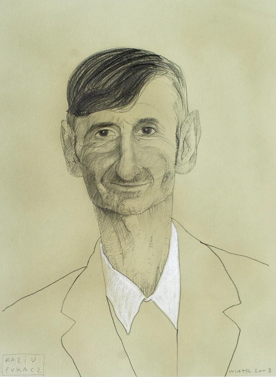 Zdzisław Wiatr, Kaziu Pukacz, rysunek, 2008