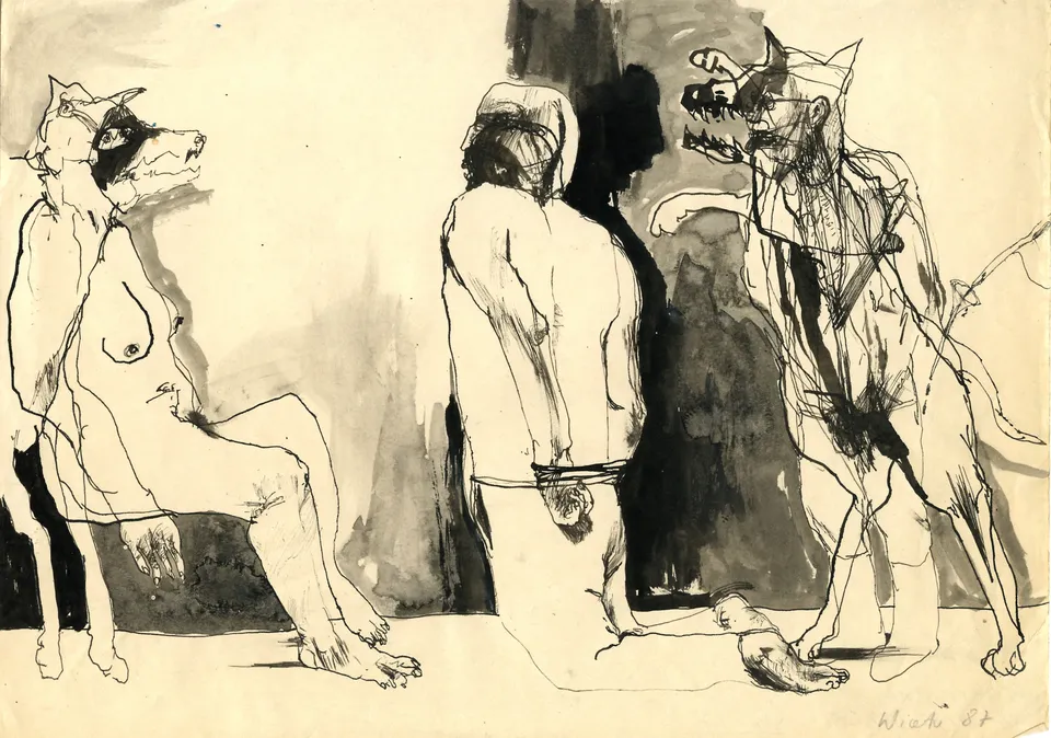 Zdzisław Wiatr, Rysunki z wojska, 1987