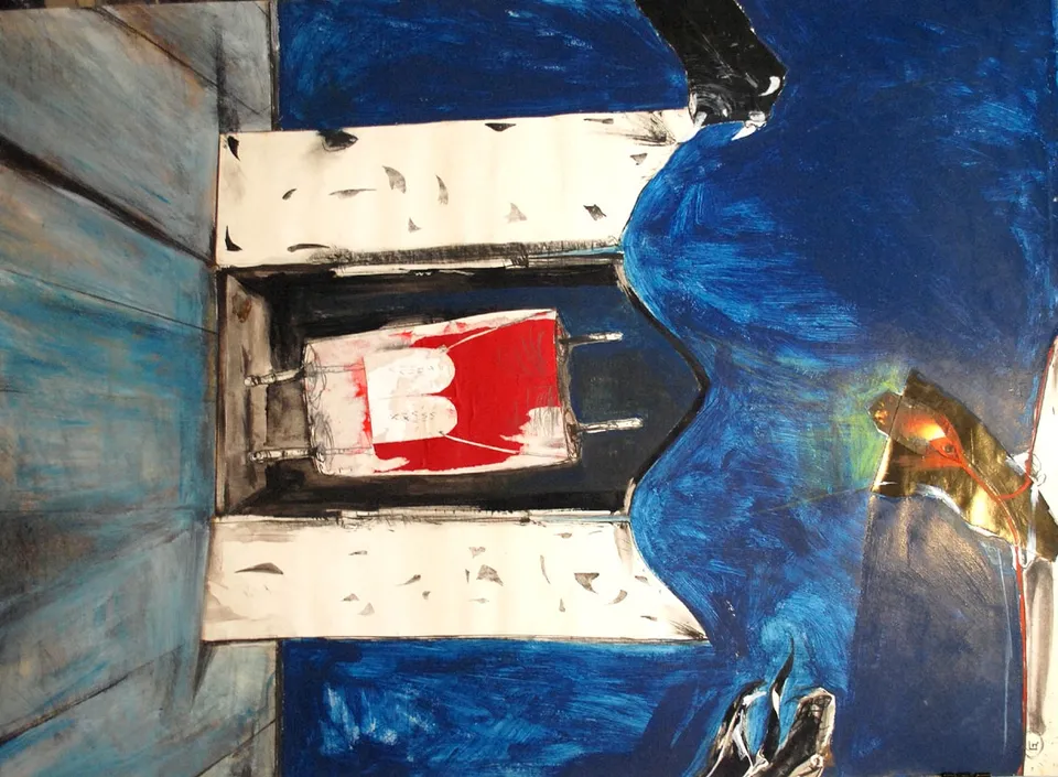 Zdzisław Wiatr, Torah, rysunek, 1987