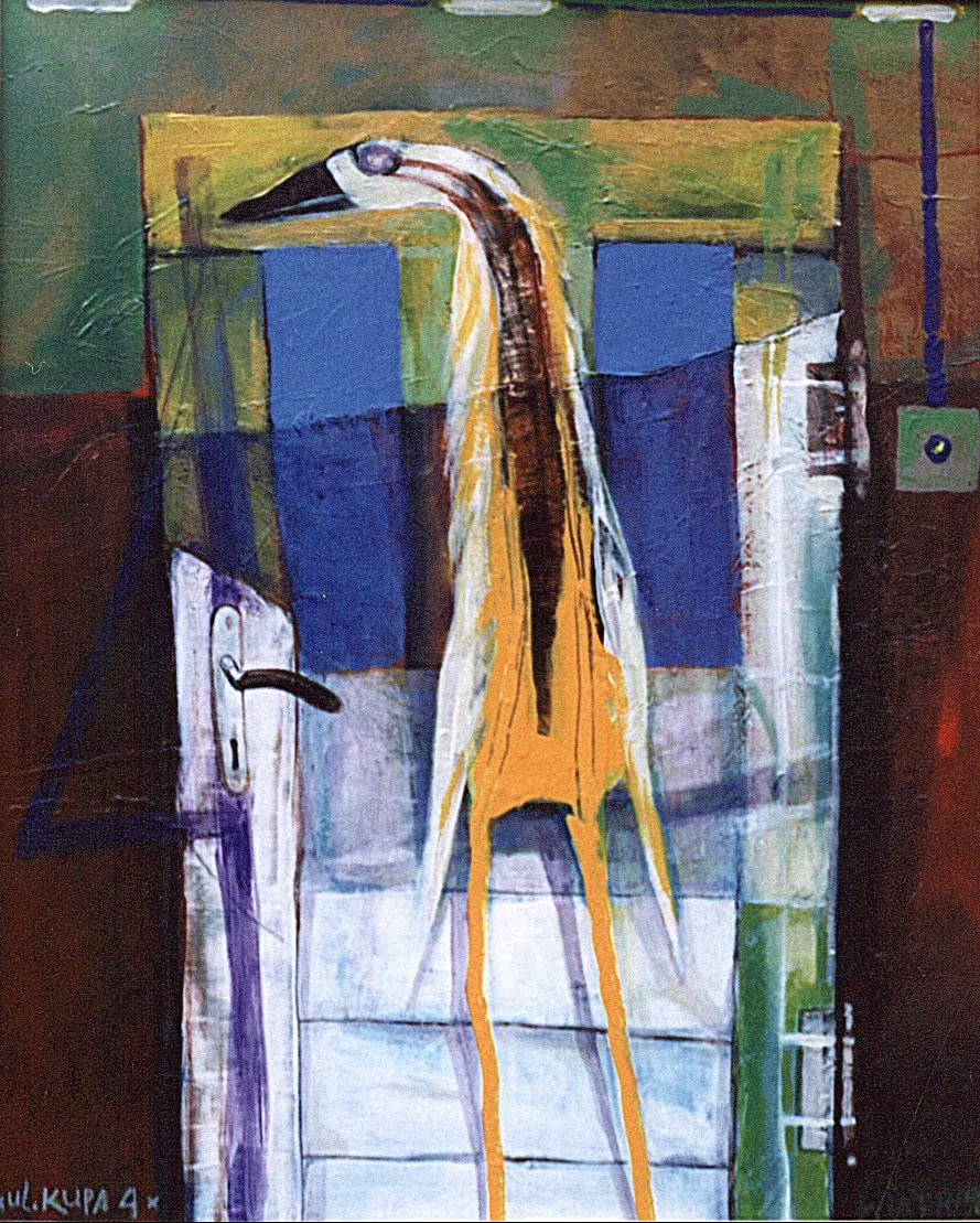 Zdzisław Wiatr, Ul. Kupa 4, olej, 1996